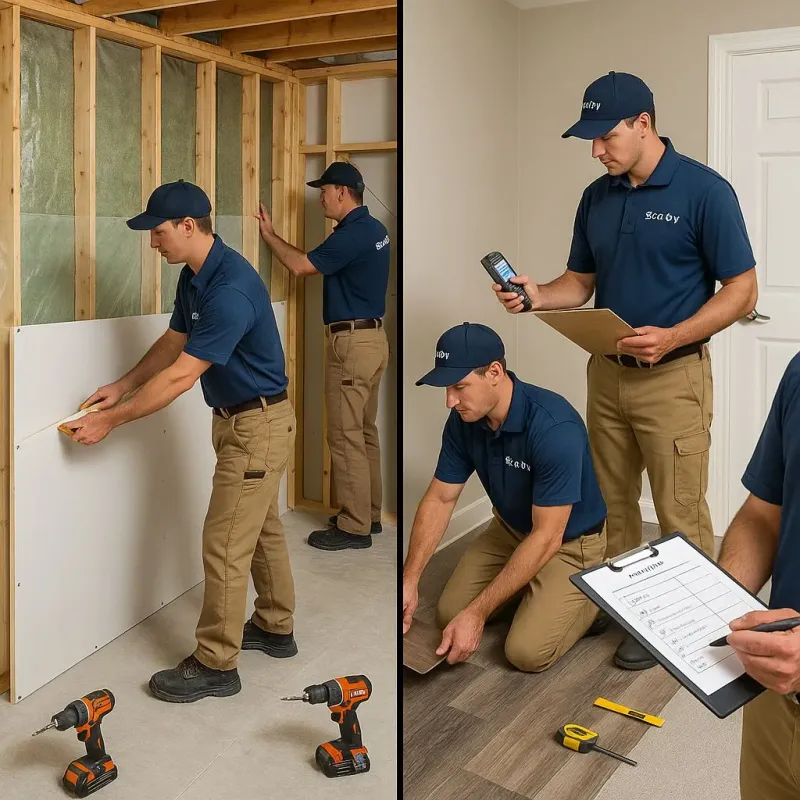 Repairs and Reconstruction process in Chickasaw, AL